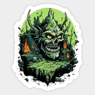 Goblincore Magician - Magical Creature Sticker